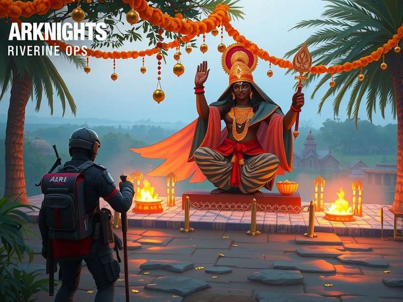 Arknights Krishna Riverine Ops gameplay screenshot