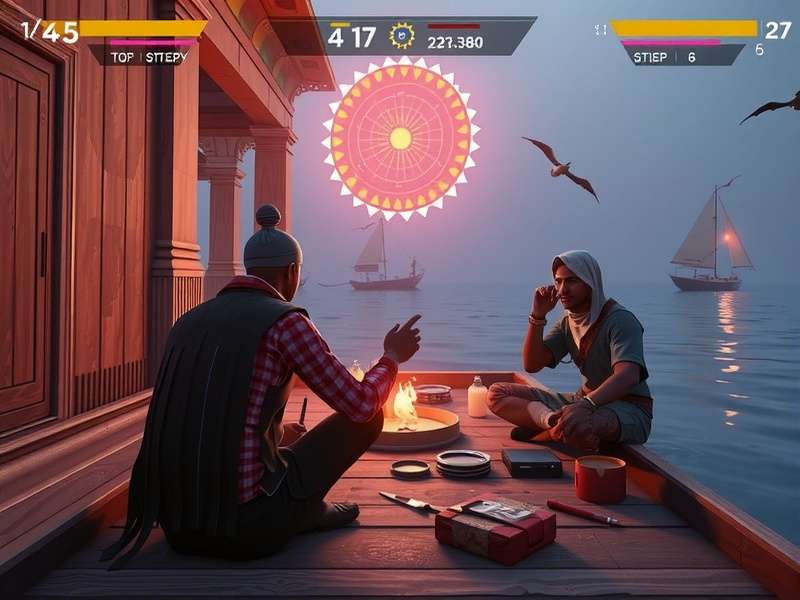 Indian festival event in Arknights Krishna Riverine Ops