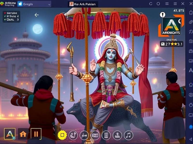 Advanced strategy setup in Arknights Krishna Riverine Ops